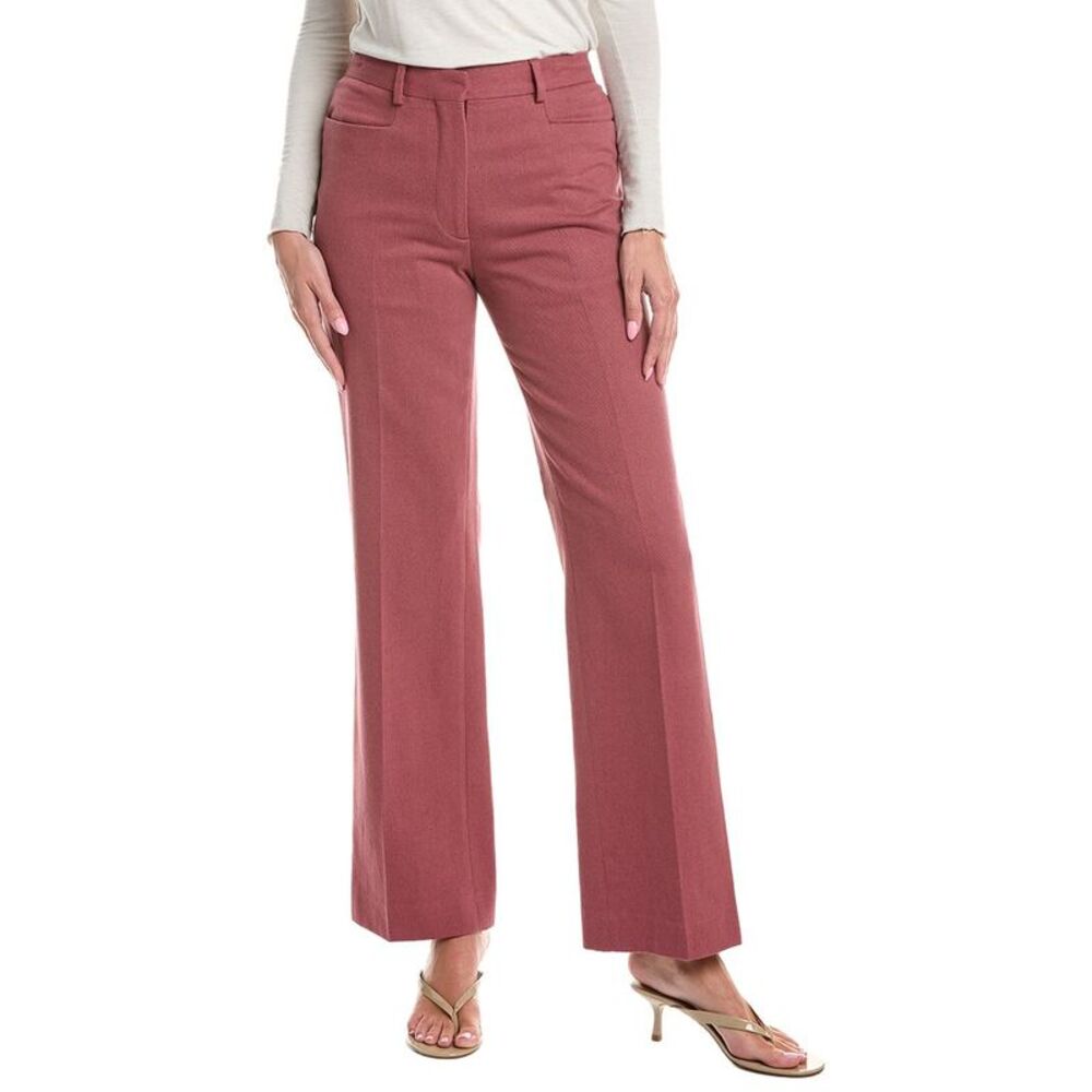 Officine Générale Womens Officine Generale Lorine Wool-Blend Pant, Pink